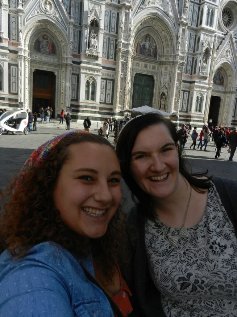Champlain Abroad students in Italy