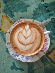 Latte from Foam Cafe