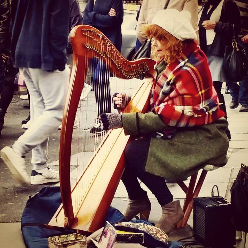 Street performer Dublin 