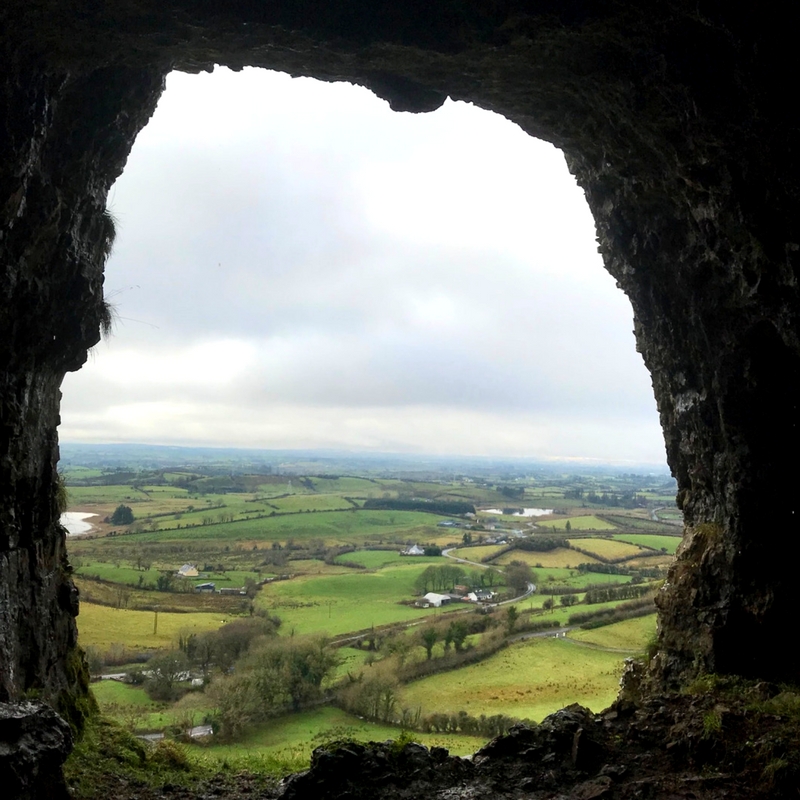 Stunning views from the Caves of Keash in Co. Sligo.