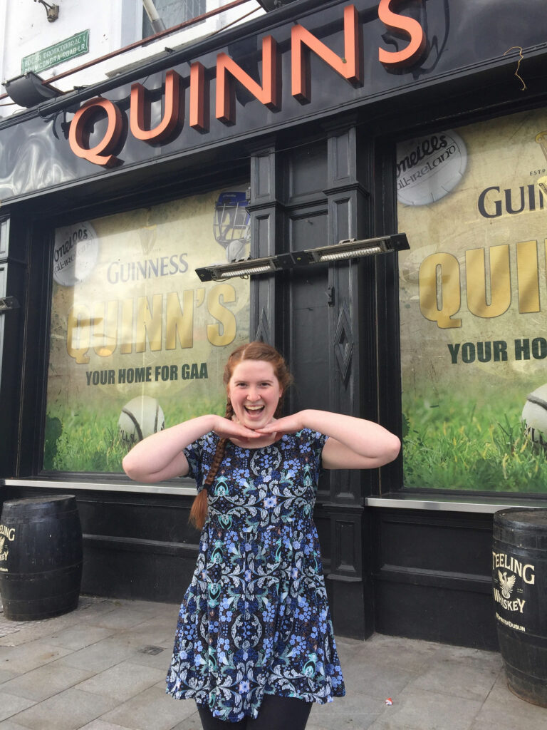 Popping by a pub I share a name with prior to catching a Gaelic Football match.